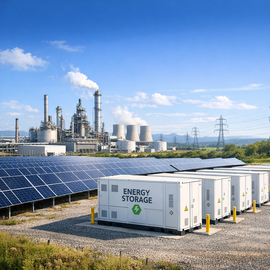 Industrial microgrid deployment