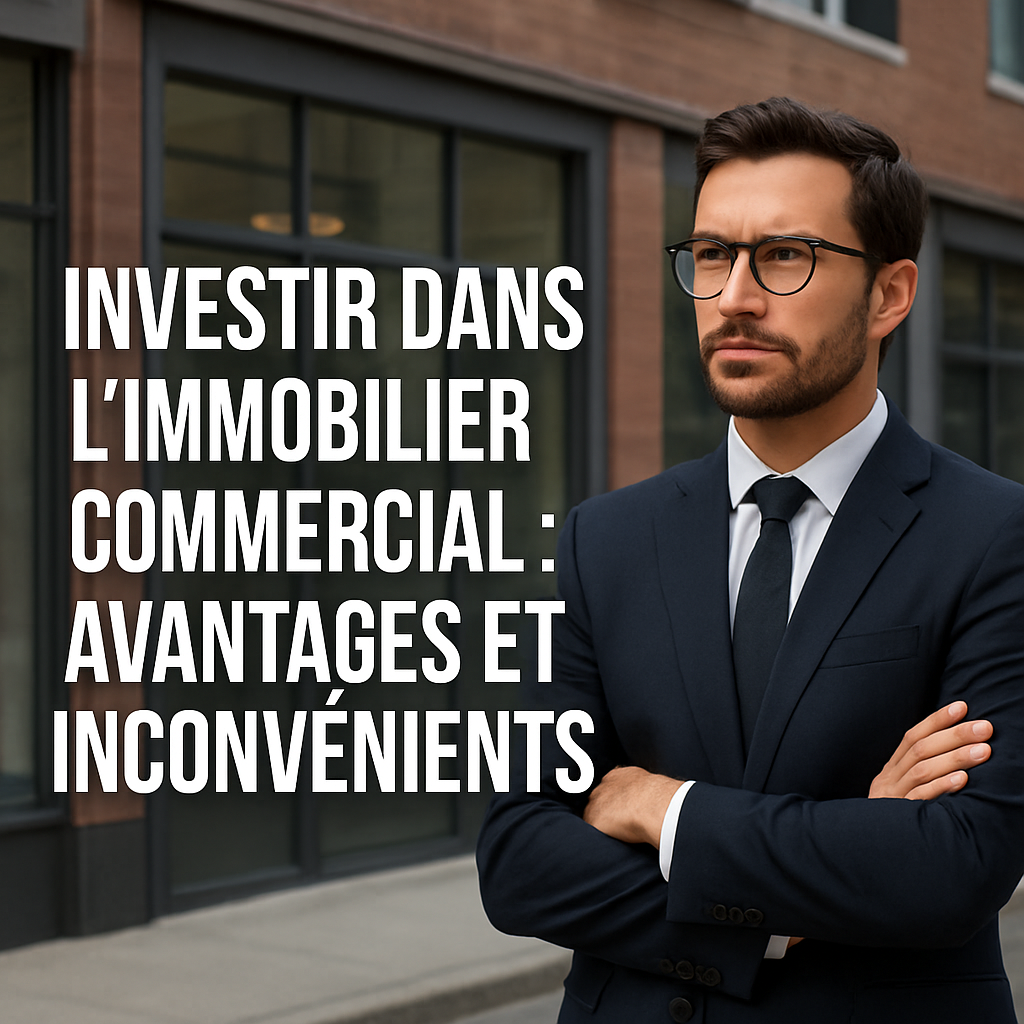 Investir dans l'immobilier commercial : avantages et inconvénients
